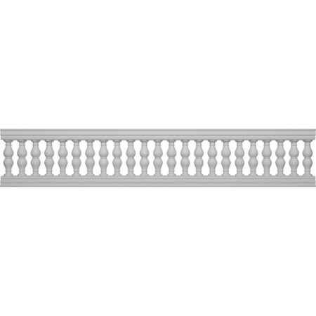 Ekena Millwork Fiberthane Avalon Balustrade Railing Kit, Style N (6 7/8" On-Center Spacing to Pass 4" Sphere Code) BALK32X156AVN